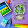 A small picture of Mini Stretched Canvas Easels